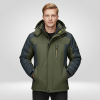 Outdoor Herenjas – Winddicht, Waterdicht & Warm Gevoerd