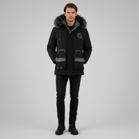 Winterjack Luxe Bont Gevoerde Herenjas voor Optimaal Comfort