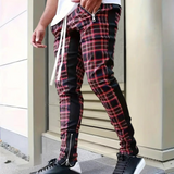 Raaf™ Heren Geruite Skinny Jogger