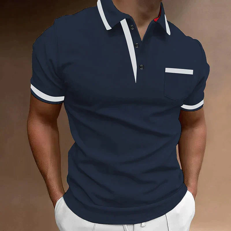 Elegante heren polo shirt voor elke gelegenheid