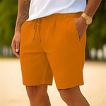 Liam™ Heren Zomerse Linnen Short