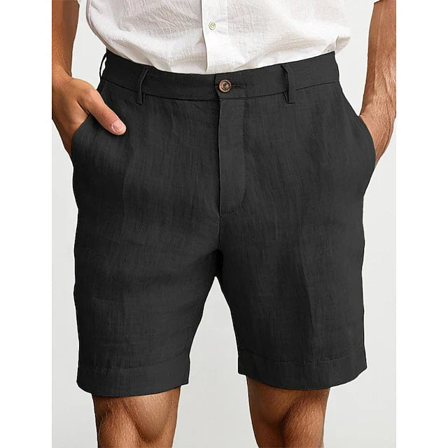 Tuur-Jan™ Heren Linnen Chino Short