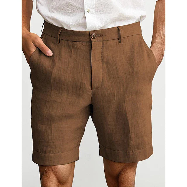 Tuur-Jan™ Heren Linnen Chino Short