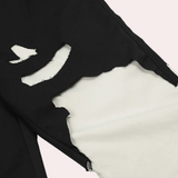 Quentin™ Heren Ripped Contrast Jeans