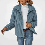 Korte Teddyjas met Ritssluiting | Zacht en Warm | Casual Stijl