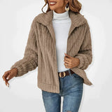 Korte Teddyjas met Ritssluiting | Zacht en Warm | Casual Stijl