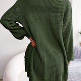 Losse Gebreide Cardigan | Effen Design | Casual Comfort