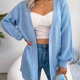 Losse Gebreide Cardigan | Effen Design | Casual Comfort