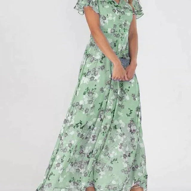 Amber™ Elegante Maxi-Jurk