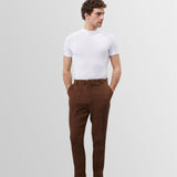 Joachim | Klassiek Slim-Fit Witte T-Shirt voor Heren