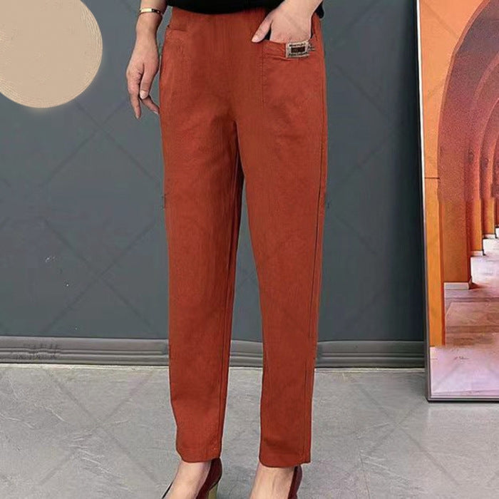 Oriana™ Dames Cotton Pants
