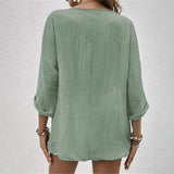 Selma™ Dames T-shirt met V-hals