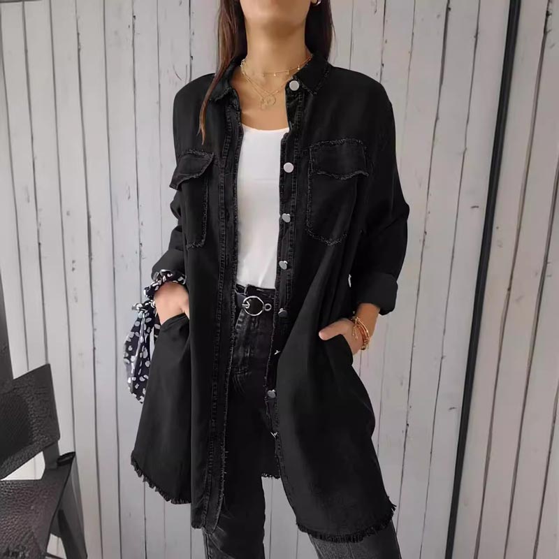 Liv™ Oversized Denim Hemdjack