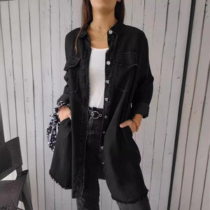Liv™ Oversized Denim Hemdjack