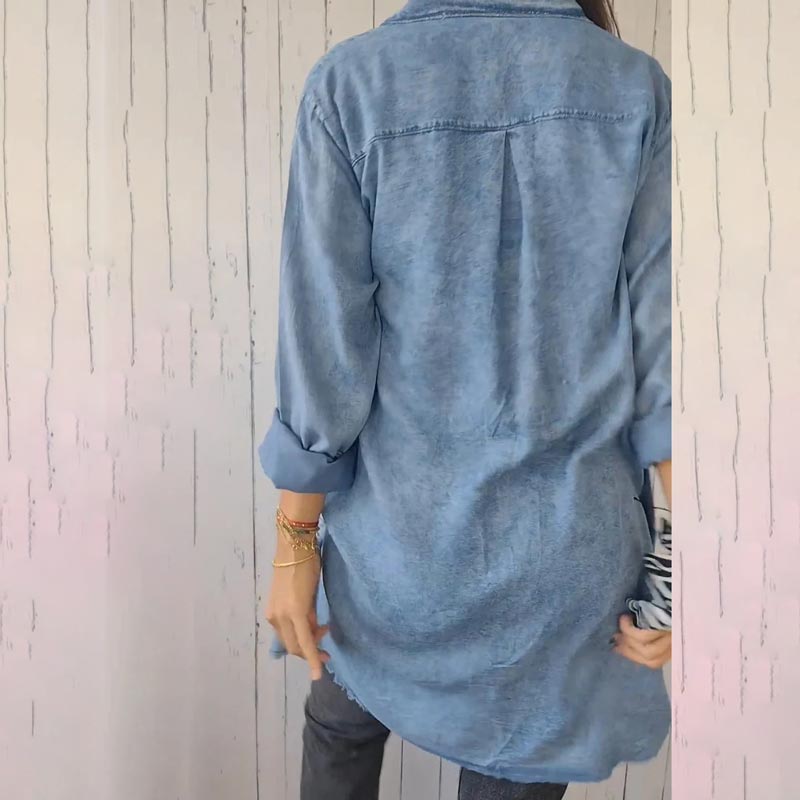 Liv™ Oversized Denim Hemdjack