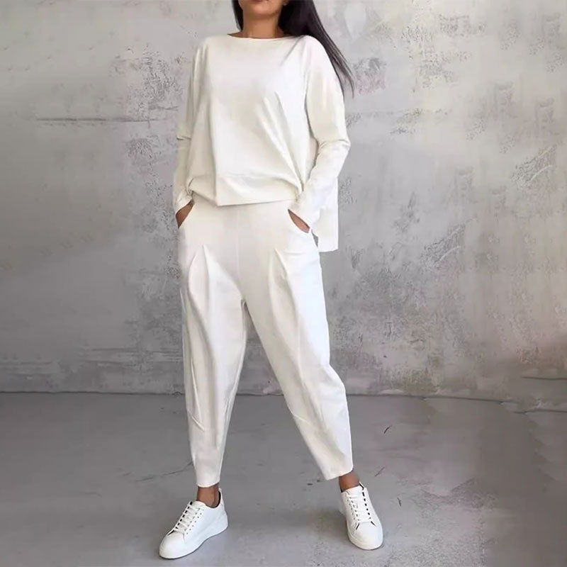 Brenda™ Dames Lounge Set met Comfortabele Trui en Joggingbroek