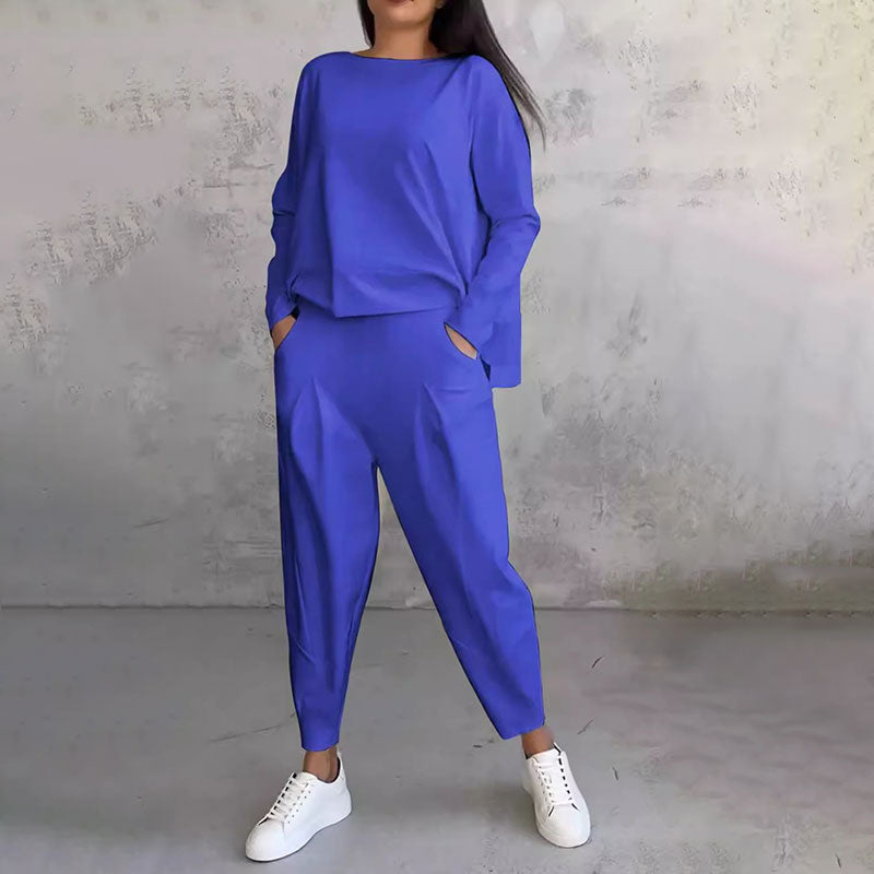 Brenda™ Dames Lounge Set met Comfortabele Trui en Joggingbroek