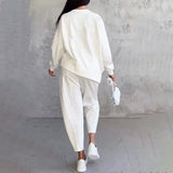 Brenda™ Dames Lounge Set met Comfortabele Trui en Joggingbroek