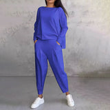 Brenda™ Dames Lounge Set met Comfortabele Trui en Joggingbroek