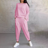 Brenda™ Dames Lounge Set met Comfortabele Trui en Joggingbroek