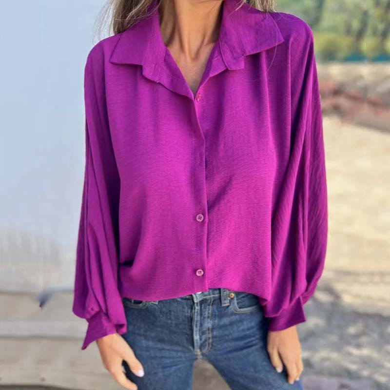 Zijdezachte™ Blouse | Veelzijdige Stijl | Elegante Knoopsluiting