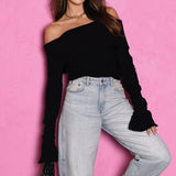Bente™ Elegante Off-Shoulder Top voor Dames