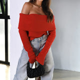 Bente™ Elegante Off-Shoulder Top voor Dames