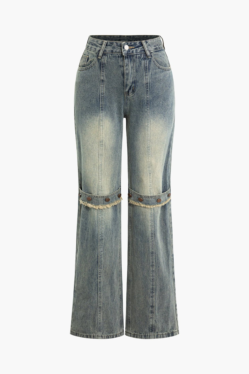 Louisa | Retro Denim met Hoge Taille