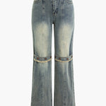 Louisa | Retro Denim met Hoge Taille