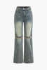 Louisa | Retro Denim met Hoge Taille