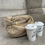 Ilyse | Gevlochten Mini-Tas van Suède