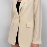 Saskia | Modieuze Linnen Blazer