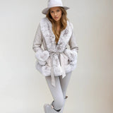 Lulu | Luxe Kunstbont Jas