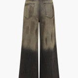 Emmi | Trendy Wide Leg Ombre-Jeans