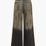 Emmi | Trendy Wide Leg Ombre-Jeans