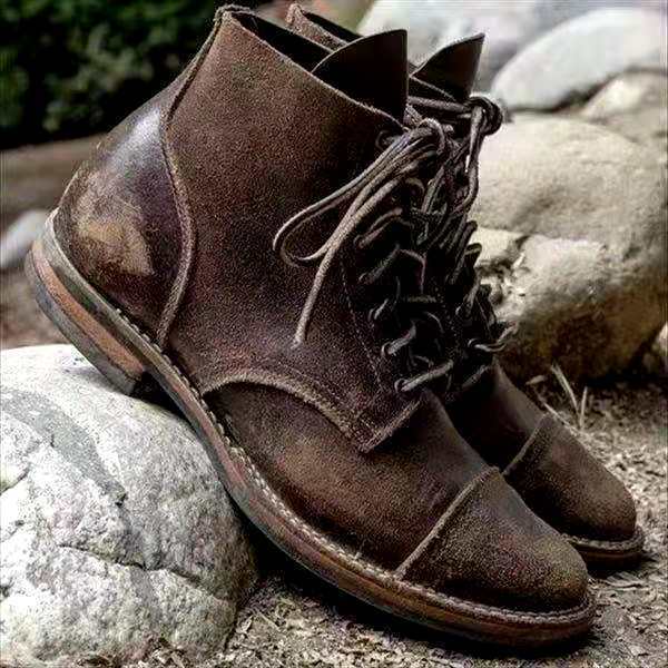 Lex™ Vintage Leren Herenschoenen