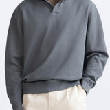 Beige pullover met polokraag – Casual stijl met elegantie