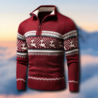 Gebreide Kerstsweater - perfect voor de winterdagen - heerlijk warm
