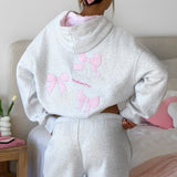 Daydreamers Madeline Oversized Hoodie Grijs Marle – Comfortabel, Speels en Stijlvol