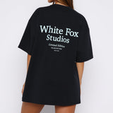 Midnight Chill Oversized T-shirt Navy – Tijdloos, Comfortabel en Moeiteloos Stijlvol