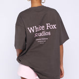 Midnight Chill Oversized Tee Charcoal – Stoer, Comfortabel en Moeiteloos Stijlvol