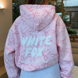 Vol. 1 Oversized Geprinte Hoodie Posy Bow – Comfortabel, Speels en Stijlvol