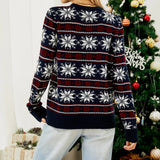 Roxanne | Dames Kerst Crew Neck Trui