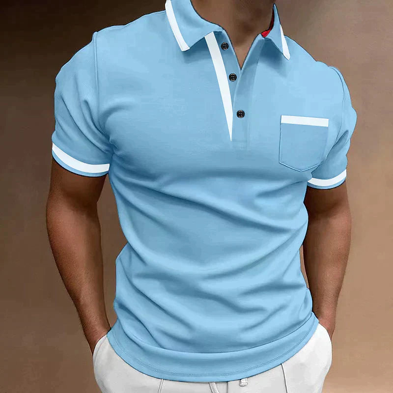 Elegante heren polo shirt voor elke gelegenheid