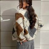 Geblokte™ Gebreide Cardigan | Trendy en Comfortabel | Relaxte Pasvorm