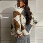 Geblokte™ Gebreide Cardigan | Trendy en Comfortabel | Relaxte Pasvorm