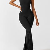 Sienna | Rugloze Flare-Jumpsuit