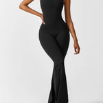 Sienna | Rugloze Flare-Jumpsuit
