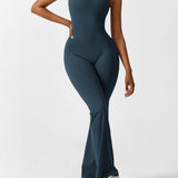 Sienna | Rugloze Flare-Jumpsuit