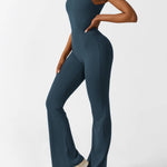 Sienna | Rugloze Flare-Jumpsuit